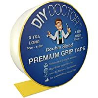 Diy Doctor Nastro Biadesivo Extra Forte per Tappeti ed Altri Utilizzi – Nastro Biadesivo Forte – Aderisce a Quasi Tutte…